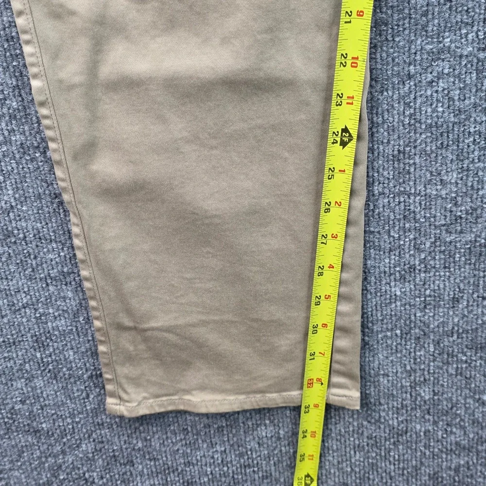 Peter Millar Mens Khaki Tan 5-Pocket Cotton Modal Stretch Pants ME0B39 Size 38